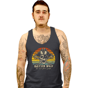 Daily_Deal_Shirts Tank Top, Unisex / Small / Dark Heather The Real First Goonie