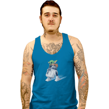 Load image into Gallery viewer, Shirts Tank Top, Unisex / Small / Sapphire Droid Squee
