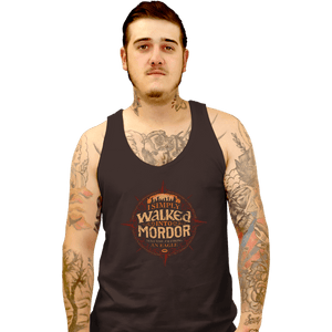 Shirts Tank Top, Unisex / Small / Black I Simply Walked