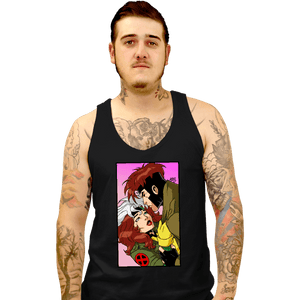 Shirts Tank Top, Unisex / Small / Black Rogue And Gambit