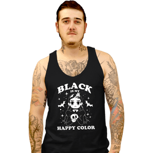 Daily_Deal_Shirts Tank Top, Unisex / Small / Black Macabre Duo