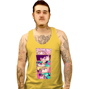 Shirts Tank Top, Unisex / Small / Gold Sailor Scouts Vol. 2
