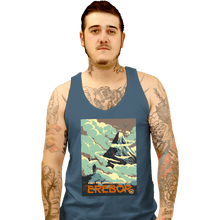 Load image into Gallery viewer, Shirts Tank Top, Unisex / Small / Indigo Blue Visit Erebor
