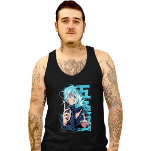 Shirts Tank Top, Unisex / Small / Black Satoru