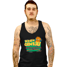 Load image into Gallery viewer, Secret_Shirts Tank Top, Unisex / Small / Black Garfield Evangelion
