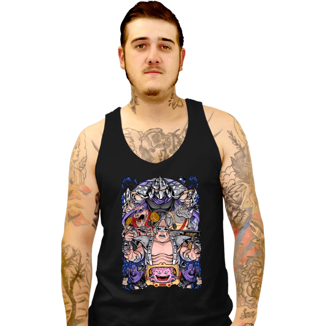 Daily_Deal_Shirts Tank Top, Unisex / Small / Black Nostalgic Villains