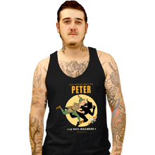 Load image into Gallery viewer, Shirts Tank Top, Unisex / Small / Black Les Adventures De Peter
