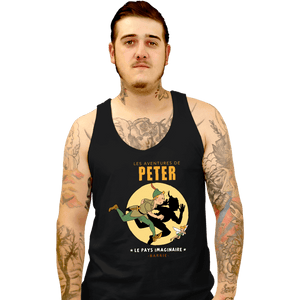 Shirts Tank Top, Unisex / Small / Black Les Adventures De Peter