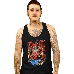 Daily_Deal_Shirts Tank Top, Unisex / Small / Black Battle Garudamon