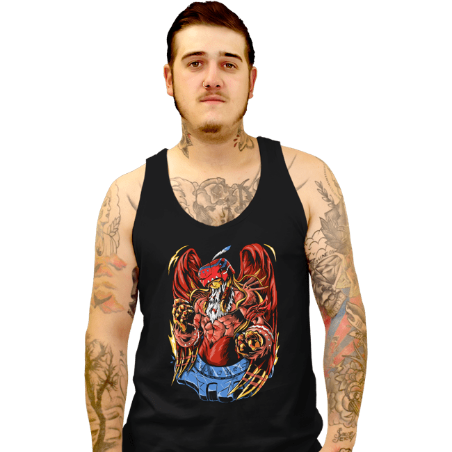 Daily_Deal_Shirts Tank Top, Unisex / Small / Black Battle Garudamon