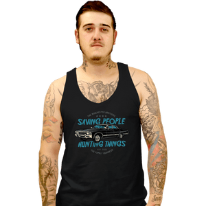 Daily_Deal_Shirts Tank Top, Unisex / Small / Black Winchester Brothers Business