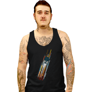 Daily_Deal_Shirts Tank Top, Unisex / Small / Black At Warp Speed