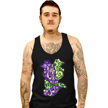 Load image into Gallery viewer, Shirts Tank Top, Unisex / Small / Black Magical Silhouettes - Flotsam and Jetsam
