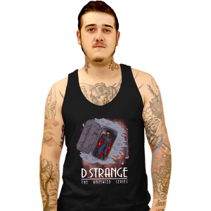Daily_Deal_Shirts Tank Top, Unisex / Small / Black Strange The Animated Series