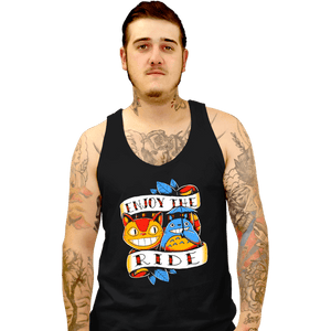Daily_Deal_Shirts Tank Top, Unisex / Small / Black Enjoy The Ride