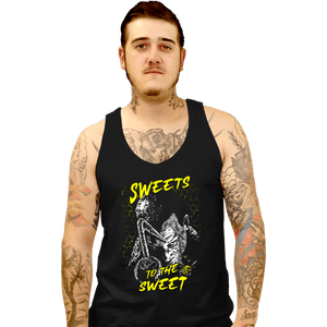 Shirts Tank Top, Unisex / Small / Black Sweets To The Sweet