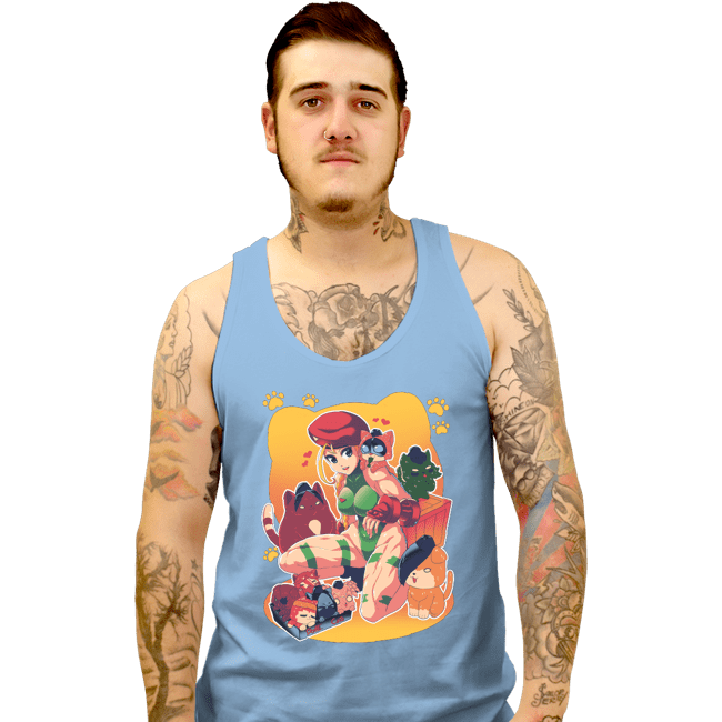 Shirts Tank Top, Unisex / Small / Powder Blue Kittens For Sale