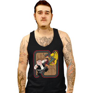 Shirts Tank Top, Unisex / Small / Black The Smuggler VS The Hunter