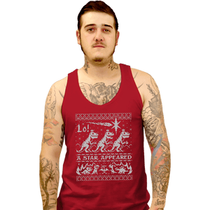 Secret_Shirts Tank Top, Unisex / Small / Red We Three Kings