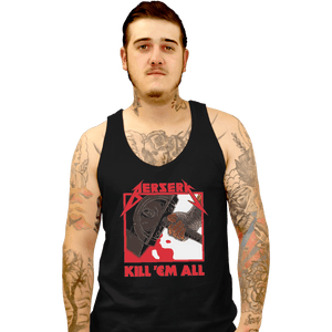 Shirts Tank Top, Unisex / Small / Black Berserk Metal