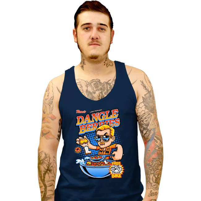 Secret_Shirts Tank Top, Unisex / Small / Navy Dangleberries
