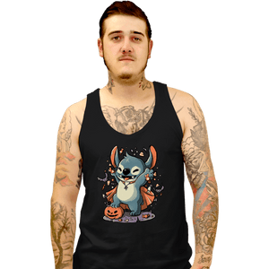 Shirts Tank Top, Unisex / Small / Black Spooky Candy Experiment