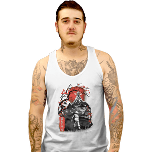 Daily_Deal_Shirts Tank Top, Unisex / Small / White Sumie Awakening