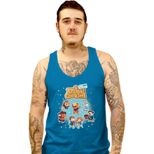 Load image into Gallery viewer, Secret_Shirts Tank Top, Unisex / Small / Sapphire Animal Crossing Cooking
