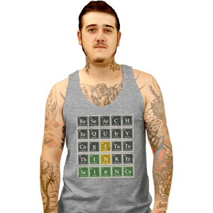 Daily_Deal_Shirts Tank Top, Unisex / Small / Sports Grey Science Wordle