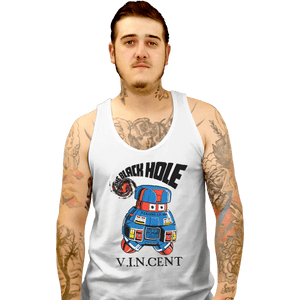 Shirts Tank Top, Unisex / Small / White Vinbot