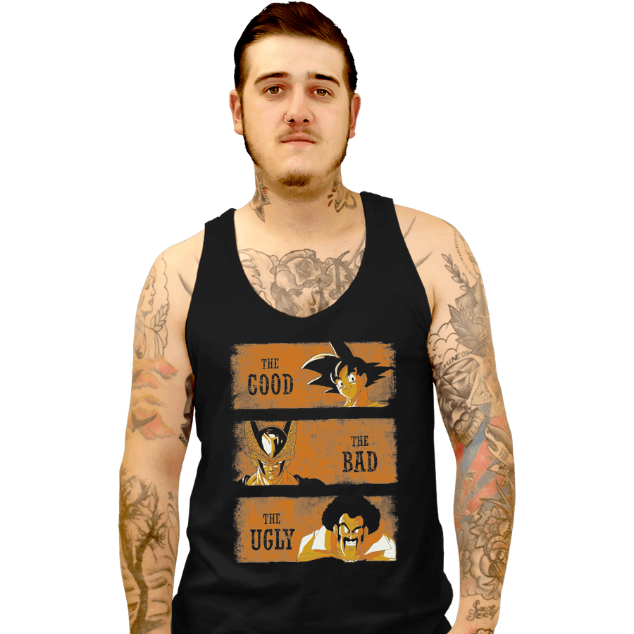 Shirts Tank Top, Unisex / Small / Black Good Bady Ugly DBZ