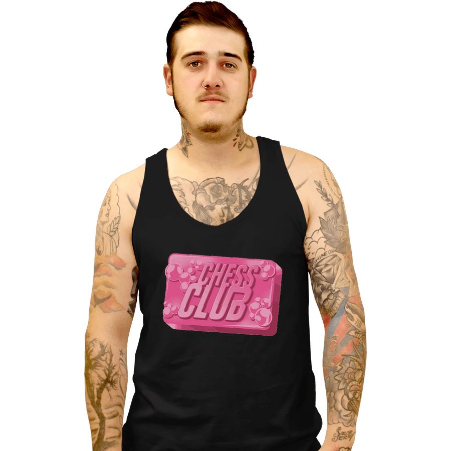 Secret_Shirts Tank Top, Unisex / Small / Black Chess Club