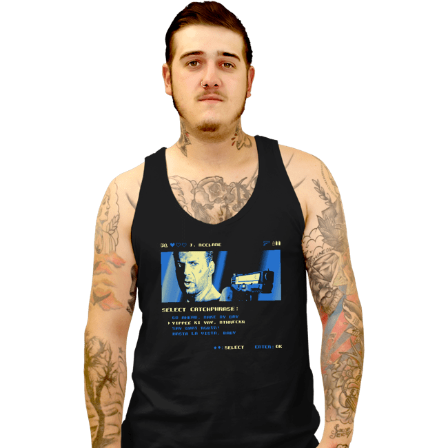 Shirts Tank Top, Unisex / Small / Black Yippie Ki Yay Select