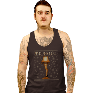 Secret_Shirts Tank Top, Unisex / Small / Black Ugly Leg Sweater