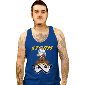 Daily_Deal_Shirts Tank Top, Unisex / Small / Royal Blue Storm 97