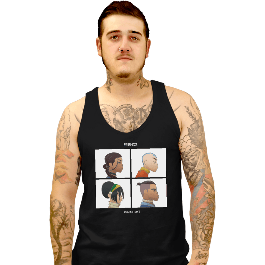 Shirts Tank Top, Unisex / Small / Black Friendz