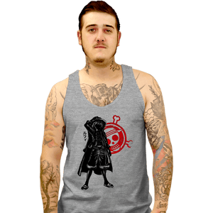 Shirts Tank Top, Unisex / Small / Sports Grey Crimson Yonko