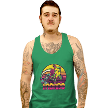 Load image into Gallery viewer, Shirts Tank Top, Unisex / Small / Irish Green Mondo Gecko
