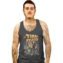 Load image into Gallery viewer, Shirts Tank Top, Unisex / Small / Charcoal Time Travel
