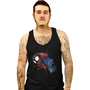 Shirts Tank Top, Unisex / Small / Black Spider Miles