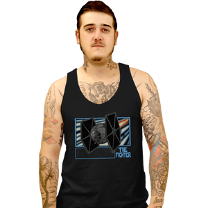 Shirts Tank Top, Unisex / Small / Black Imperial Fighter