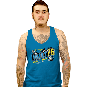 Shirts Tank Top, Unisex / Small / Sapphire Greetings From The Vault