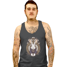 Load image into Gallery viewer, Shirts Tank Top, Unisex / Small / Charcoal The White Rabbit
