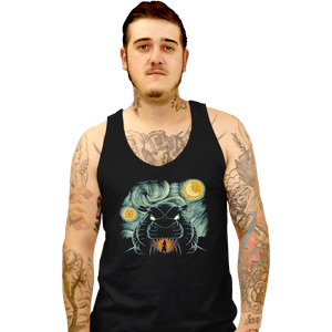 Shirts Tank Top, Unisex / Small / Black Starry Cave