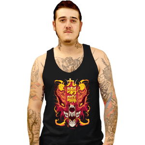 Secret_Shirts Tank Top, Unisex / Small / Black Kurama