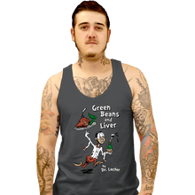 Load image into Gallery viewer, Daily_Deal_Shirts Tank Top, Unisex / Small / Charcoal Lecter Seuss
