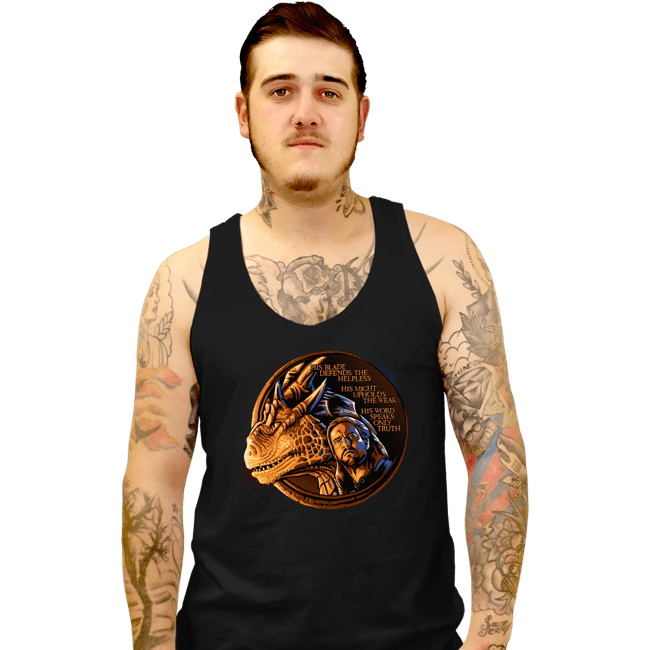 Daily_Deal_Shirts Tank Top, Unisex / Small / Black The Old Code