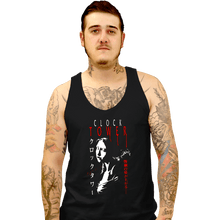 Load image into Gallery viewer, Daily_Deal_Shirts Tank Top, Unisex / Small / Black Clock Fear
