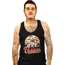 Load image into Gallery viewer, Daily_Deal_Shirts Tank Top, Unisex / Small / Black Golden Holidays
