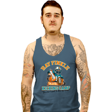Load image into Gallery viewer, Secret_Shirts Tank Top, Unisex / Small / Indigo Blue Finkle&#39;s Kicking Camp
